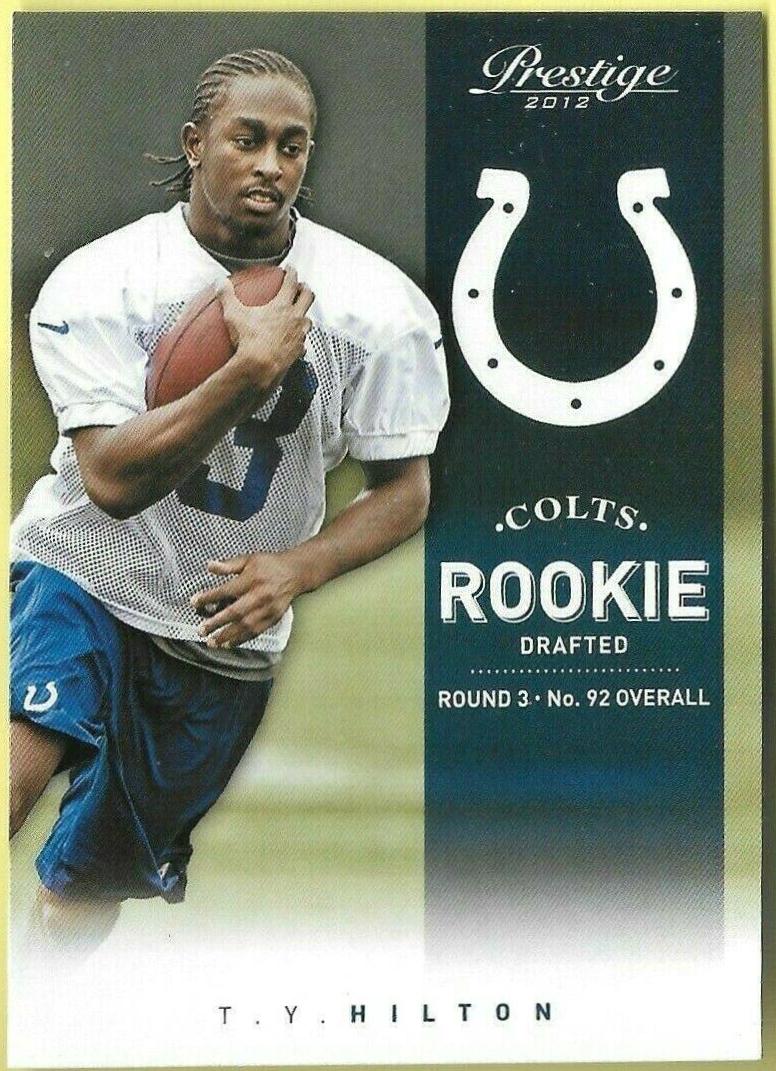 T.Y. Hilton #284 Football Cards 2012 Panini Prestige
