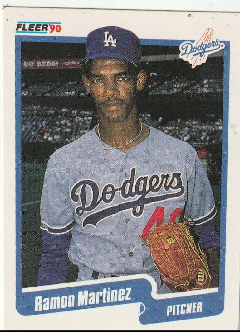 Ramon Martinez #402 Baseball Cards 1990 Fleer