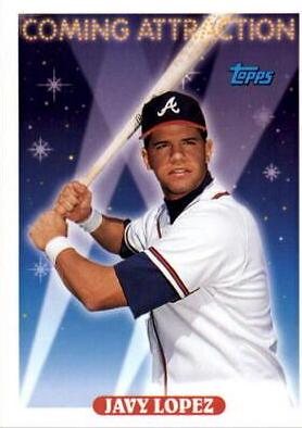 Javier Lopez #811 Baseball Cards 1993 Topps