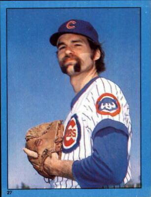 Dick Tidrow #27 Baseball Cards 1982 Topps Stickers