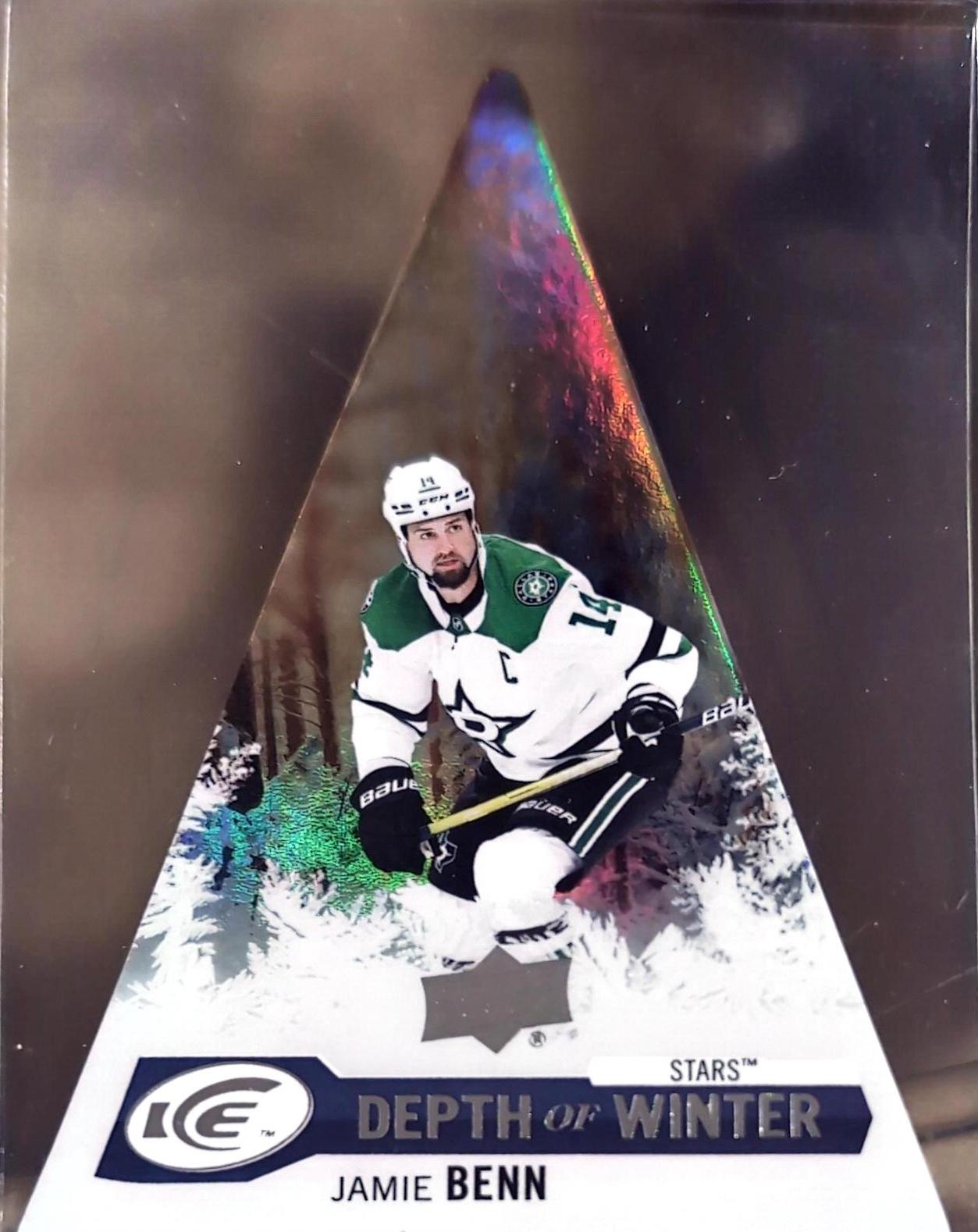 Jaime Benn #DW-10 Hockey Cards 2023 Upper Deck Ice Hockey Depth of Winter