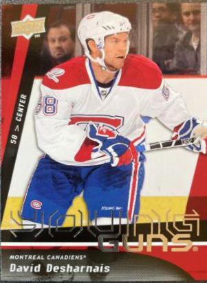 David Desharnais #470 Hockey Cards 2009 Upper Deck