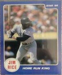 Home Run King #7 1986 Star Rice Baseball