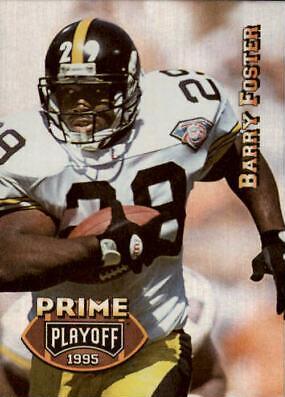 Barry Foster #152 Football Cards 1995 Playoff Prime