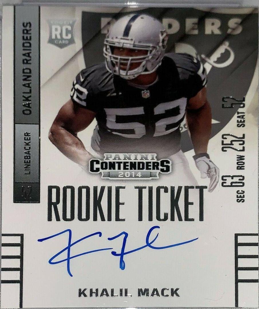 Khalil Mack [Leaning Forward Autograph] #224