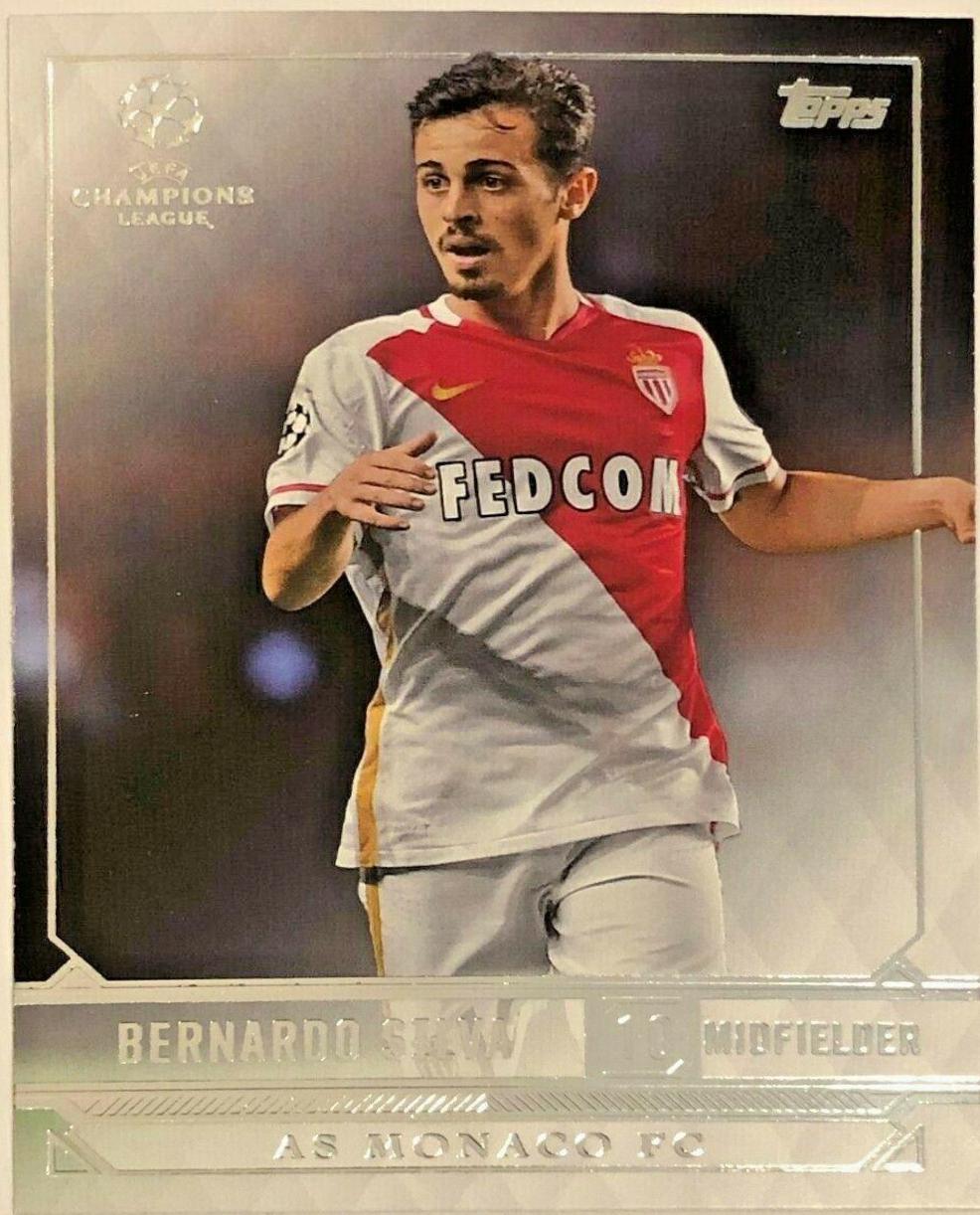 Bernardo Silva #9 Soccer Cards 2016 Topps UEFA Champions League Showcase