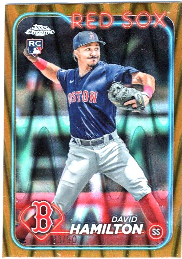 David Hamilton [Gold Wave Refractor] #49