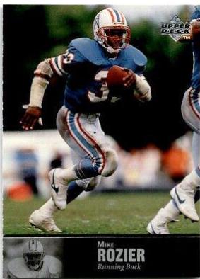 Mike Rozier #36 Football Cards 1997 Upper Deck Legends