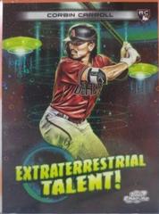 Corbin Carroll [Black Eclipse] #7 Baseball Cards 2023 Topps Cosmic Chrome Prices