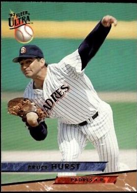 Bruce Hurst #474 Baseball Cards 1993 Ultra