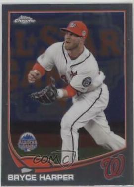 Bryce Harper #MB-27 Baseball Cards 2013 Topps Chrome Update