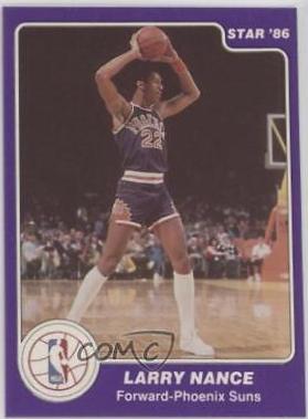 Larry Nance #34 Basketball Cards 1985 Star