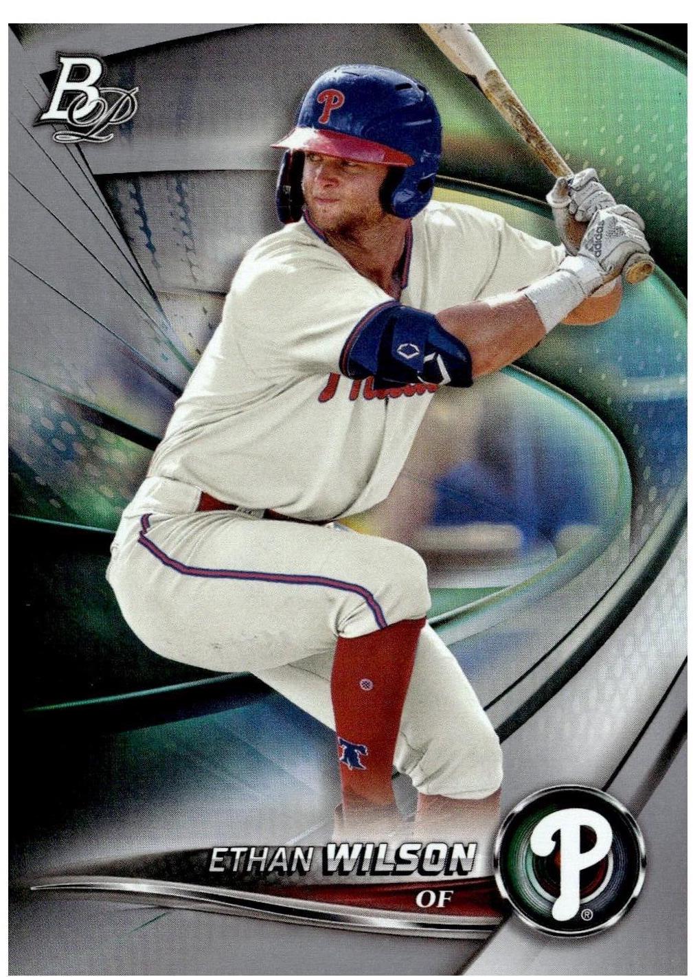 Ethan Wilson #TOP-10 Baseball Cards 2022 Bowman Platinum Top Prospects