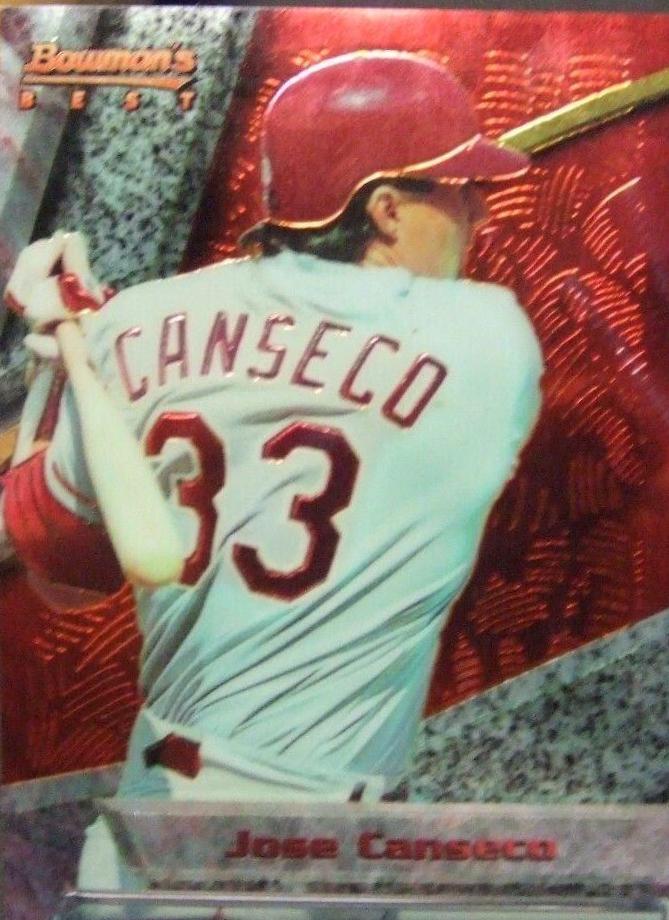Jose Canseco ##24 Baseball Cards 1994 Bowman's Best