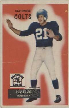 Tom Keane #30 Football Cards 1955 Bowman