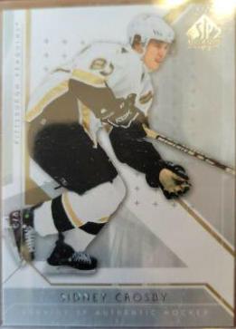 Sidney Crosby #20 Hockey Cards 2006 SP Authentic