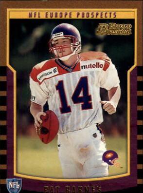 Pat Barnes #165 2000 Bowman Football