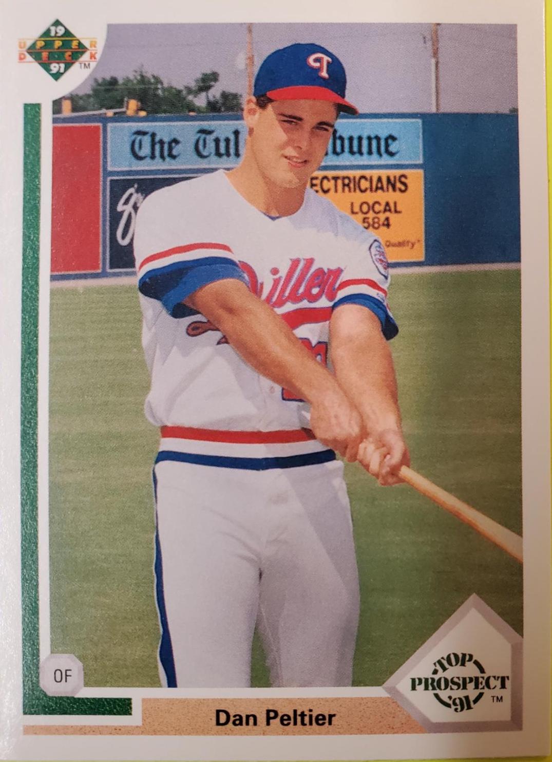 Dan Peltier #69 Baseball Cards 1991 Upper Deck
