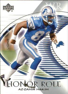 Az Zahir Hakim #5 Football Cards 2003 Upper Deck Honor Roll
