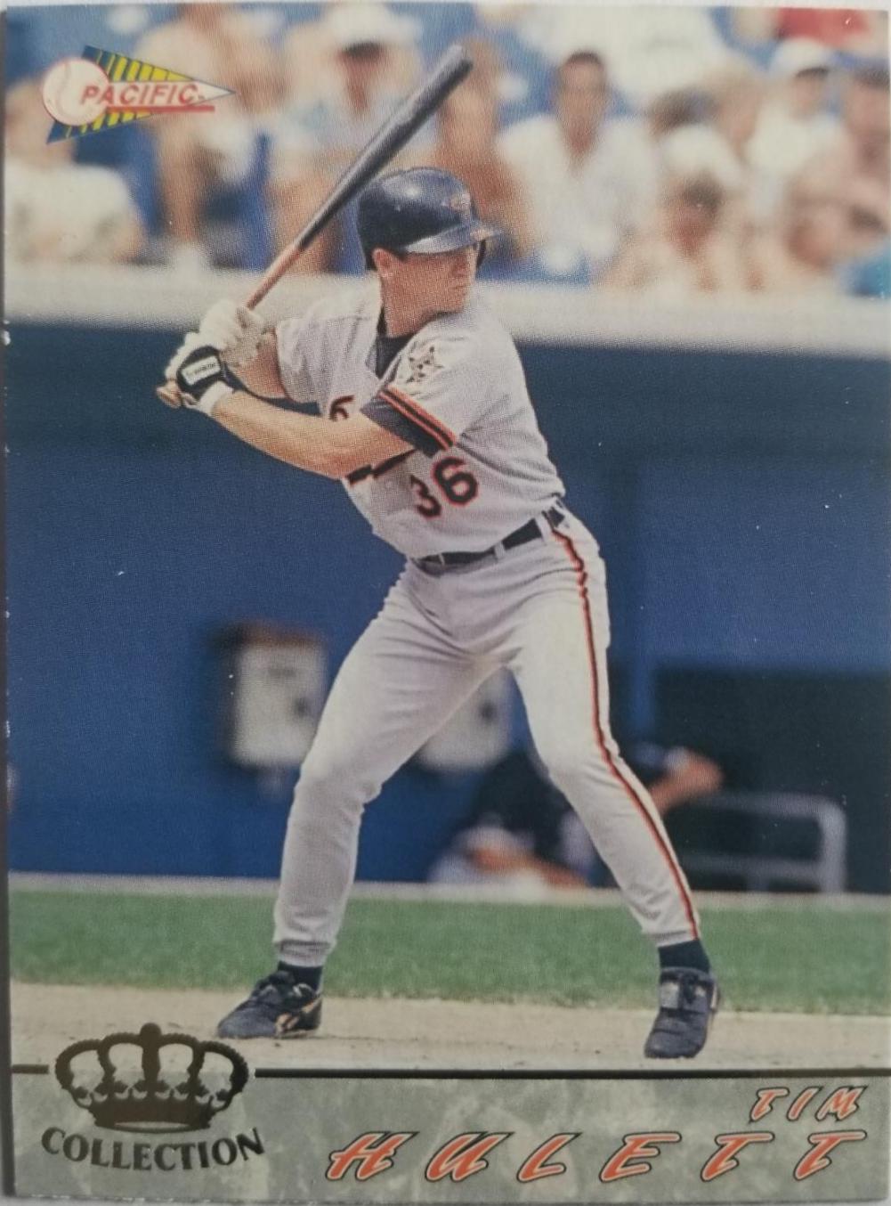 Tim Hulett #34 Baseball Cards 1994 Pacific Crown Collection