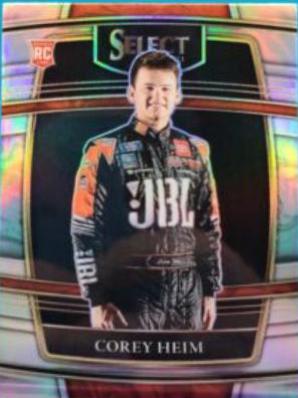 Corey Heim #4 Racing Cards 2022 Panini Chronicles Nascar Select