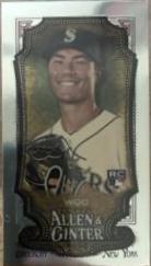 Bryan Woo #78 Baseball Cards 2024 Topps Allen & Ginter Chrome Mini