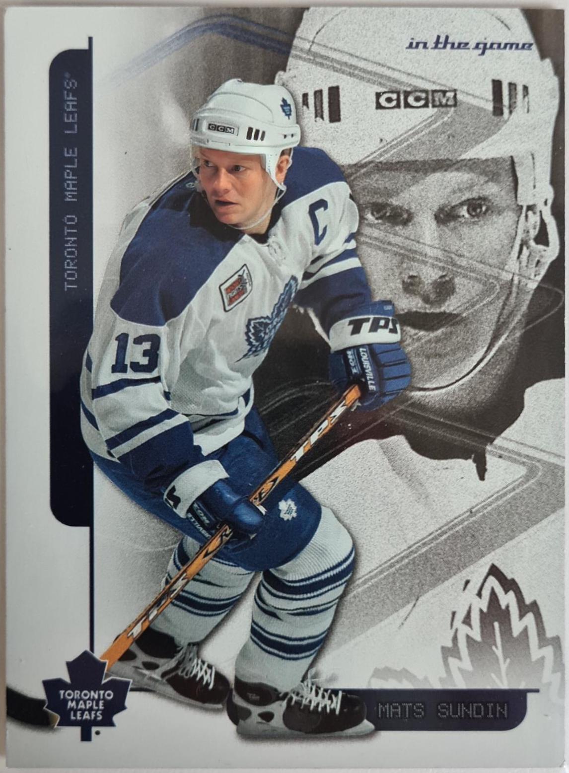 Mats Sundin #F-25 2003 Itg Toronto Star Hockey