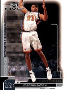 Marcus Camby #40 Basketball Cards 2002 Upper Deck MVP