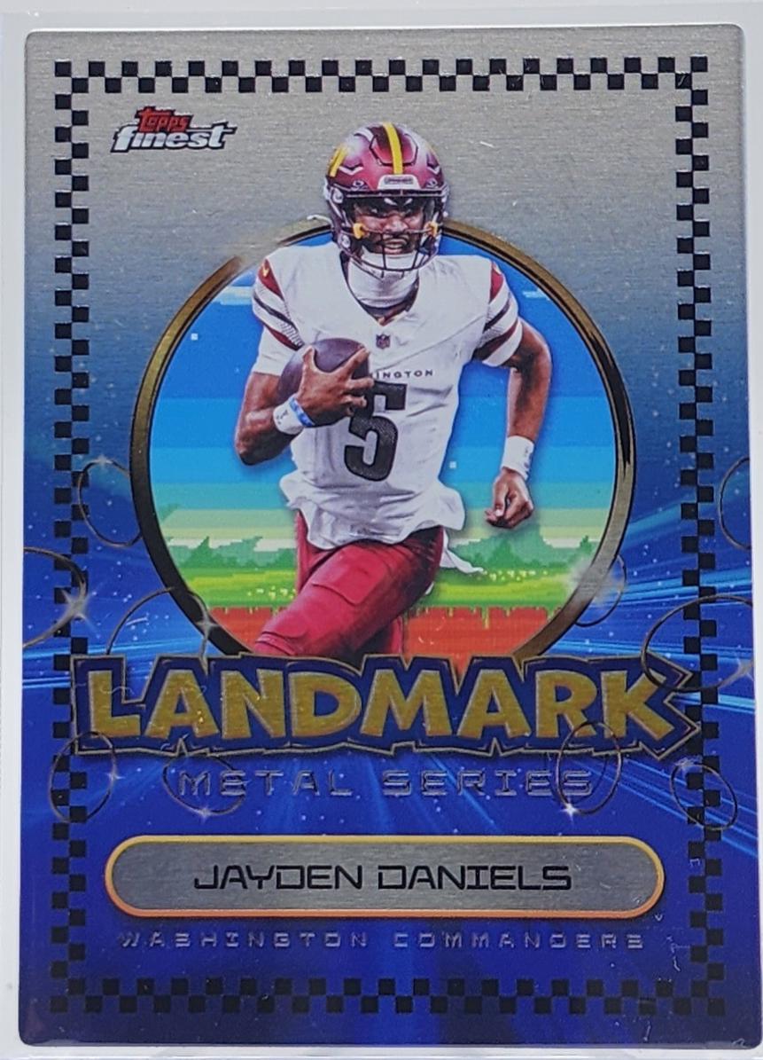 Jayden Daniels #LMS-13 Prices | 2025 Topps Finest Landmark Metal