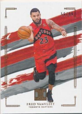 Fred VanVleet #4 Basketball Cards 2020 Panini Impeccable