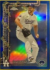 Clayton Kershaw [Blue Chrome] #H126 Prices | 2025 Topps Holiday