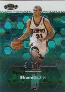 Shane Battier #45 Basketball Cards 2002 Finest