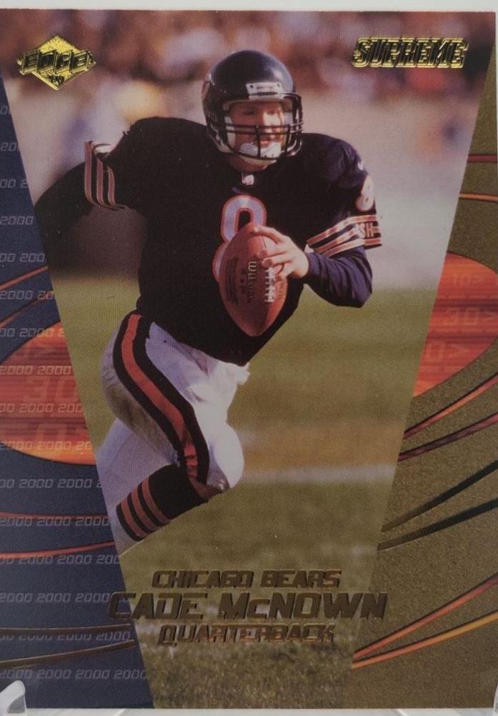 Cade McNown #25 Football Cards 2000 Collector's Edge Supreme