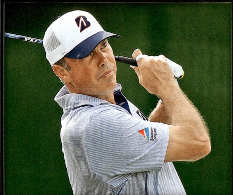 Matt Kuchar #UD-8 2024 Upper Deck UD Gallery Golf