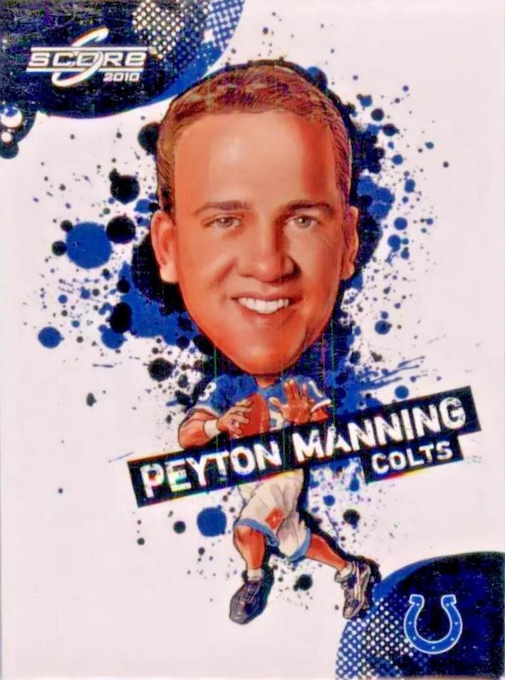 Peyton Manning #16 Football Cards 2010 Panini Score