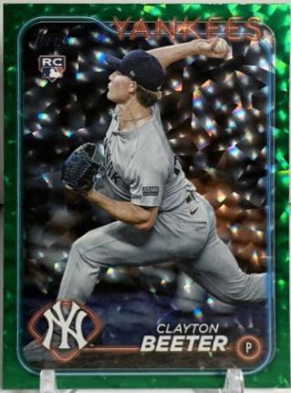 Clayton Beeter [Green Crackle Foilboard] #US59