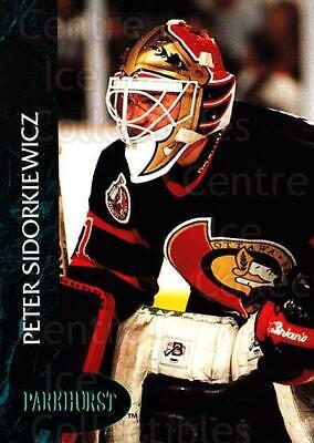 Peter Sidorkiewicz #120 Hockey Cards 1992 Parkhurst
