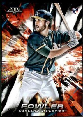 Dustin Fowler #5 Baseball Cards 2018 Topps Fire