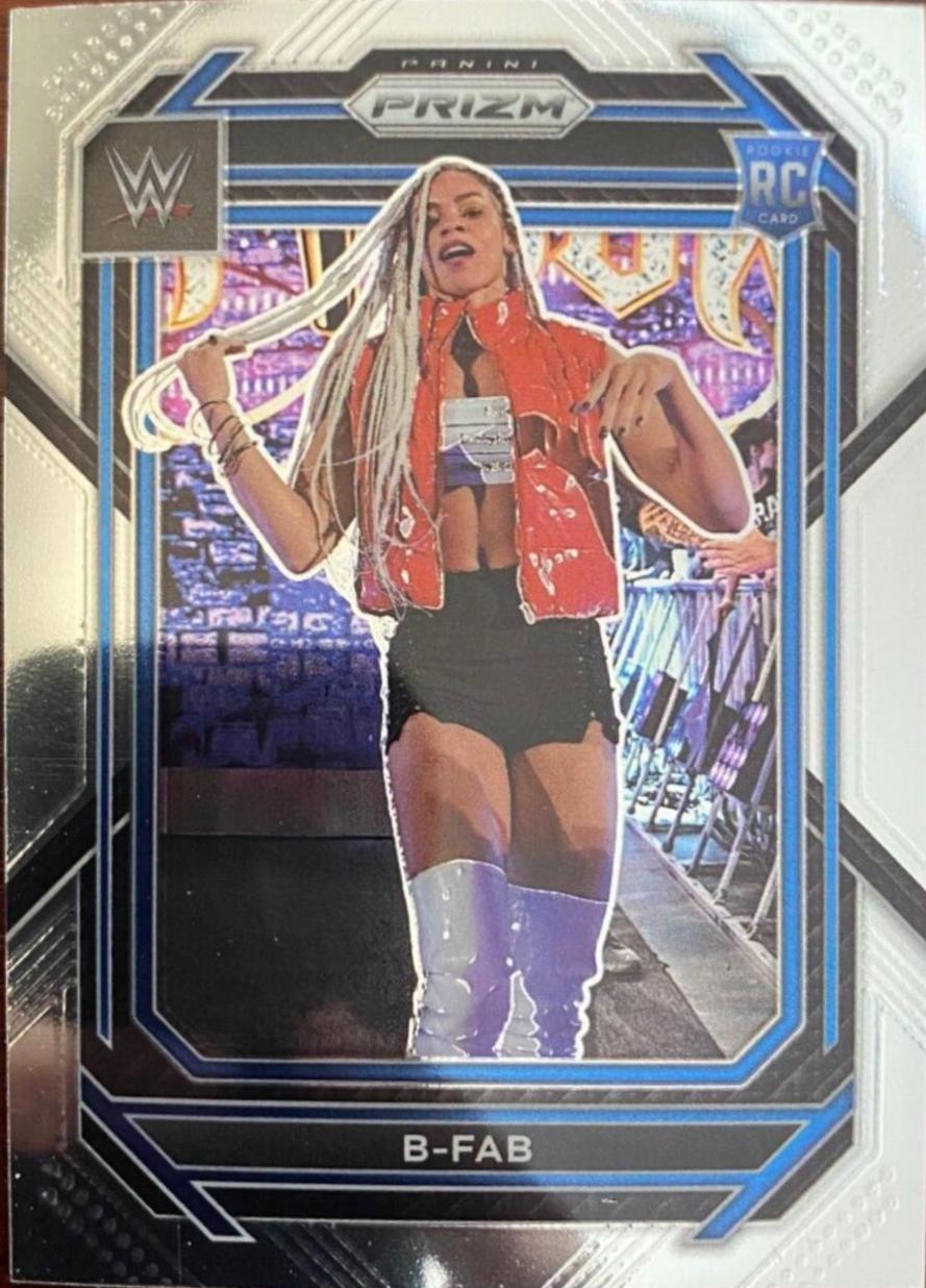B Fab #101 Wrestling Cards 2023 Panini Prizm WWE