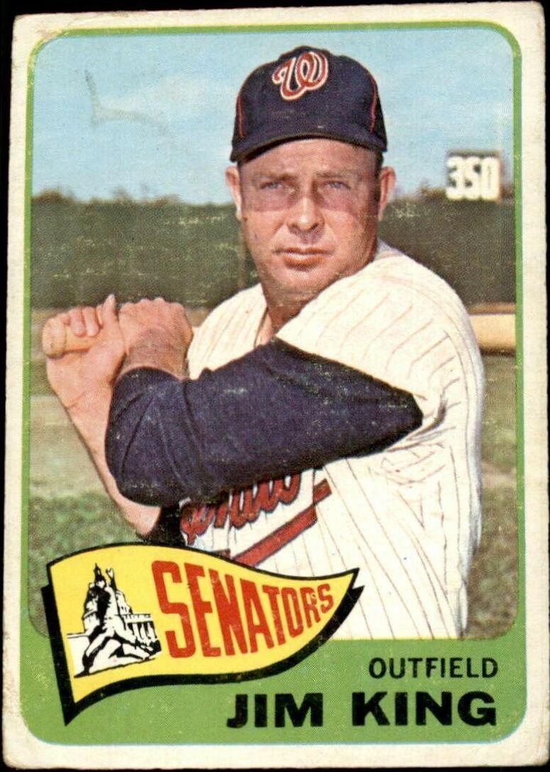 Jim King #38 Baseball Cards 1965 O Pee Chee