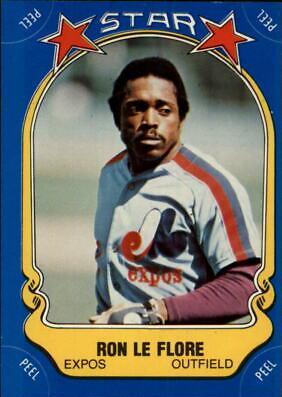 Ron LeFlore #2 Baseball Cards 1981 Fleer Star Stickers