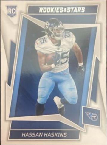Hassan Haskins #125 Football Cards 2022 Panini Rookies & Stars