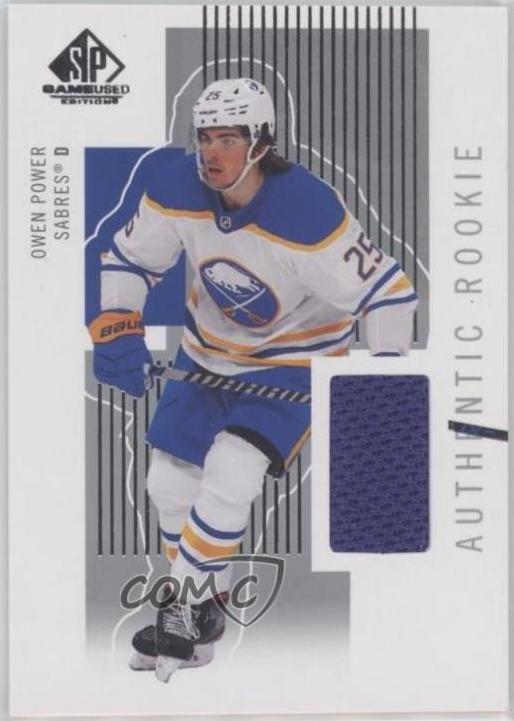 Owen Power #RR-OP 2022 Sp Game Used Retro Renovations Jersey Hockey