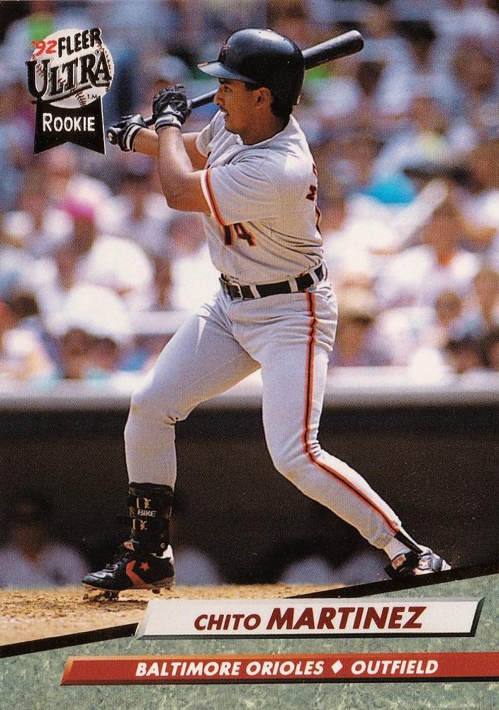 Chito Martinez #7 Baseball Cards 1992 Ultra