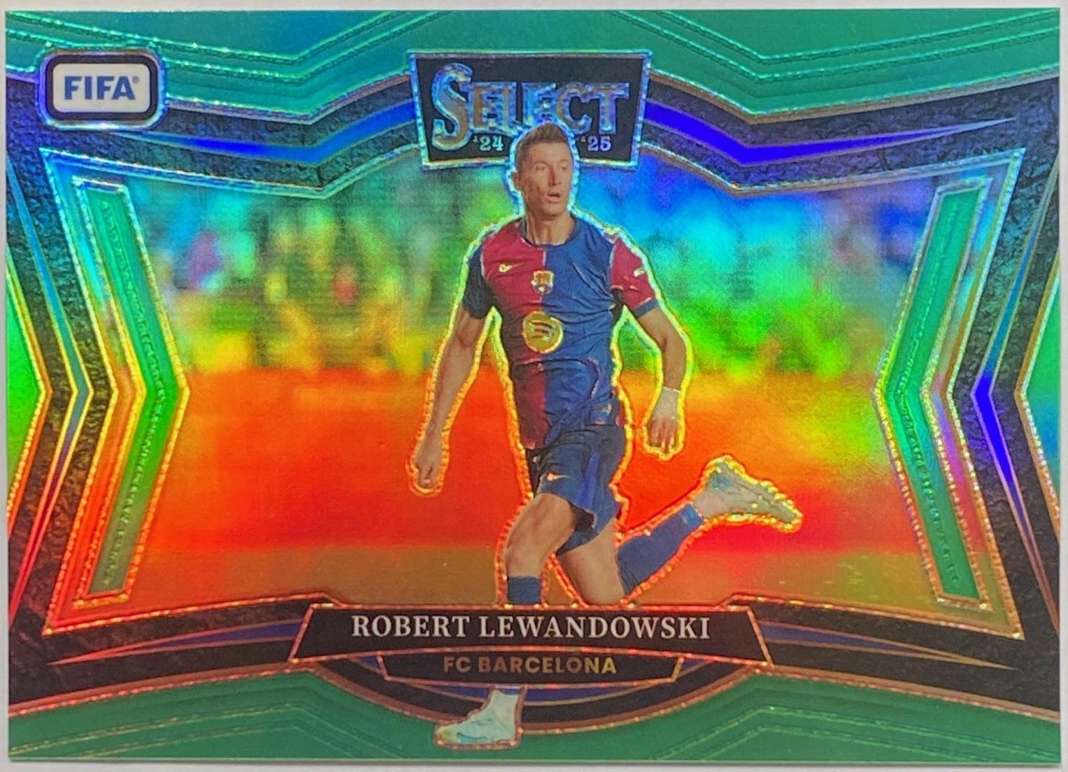 Robert Lewandowski [Green] #218 Prices | 2024 Panini Select FIFA ...