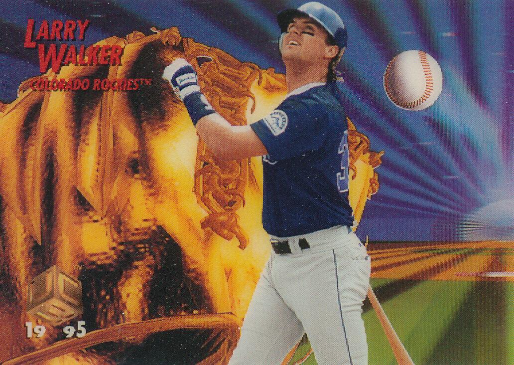 Larry Walker #90 1995 Sportflix Uc3 Baseball