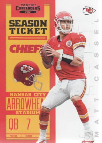 Matt Cassel #47 Football Cards 2012 Panini Contenders