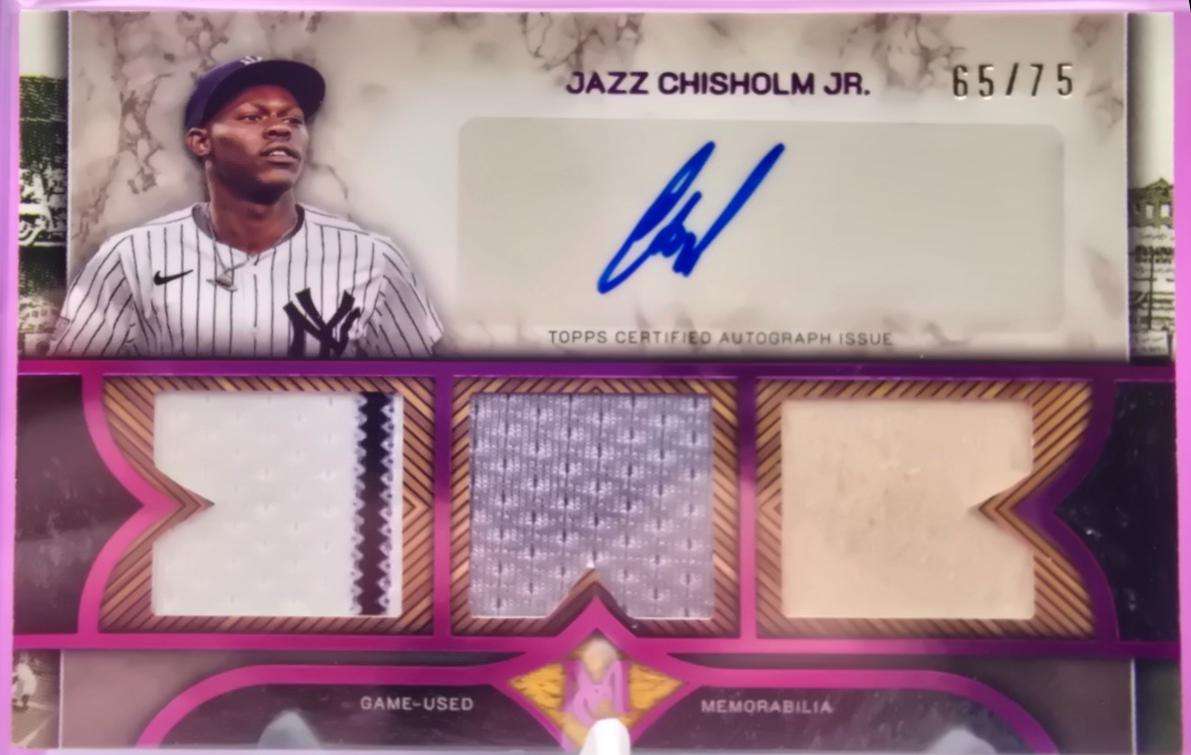 Jazz Chisholm Jr. [Pink Sapphire] #SPTRA-JC