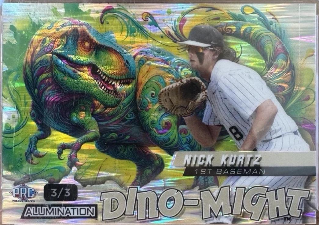 Nick Kurtz [T-Rex Green Stealth] #DMTRX2-NK Prices [Rookie] | 2024