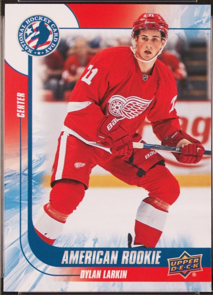 Dylan Larkin #USA-7 Hockey Cards 2016 Upper Deck National Hockey Card Day America